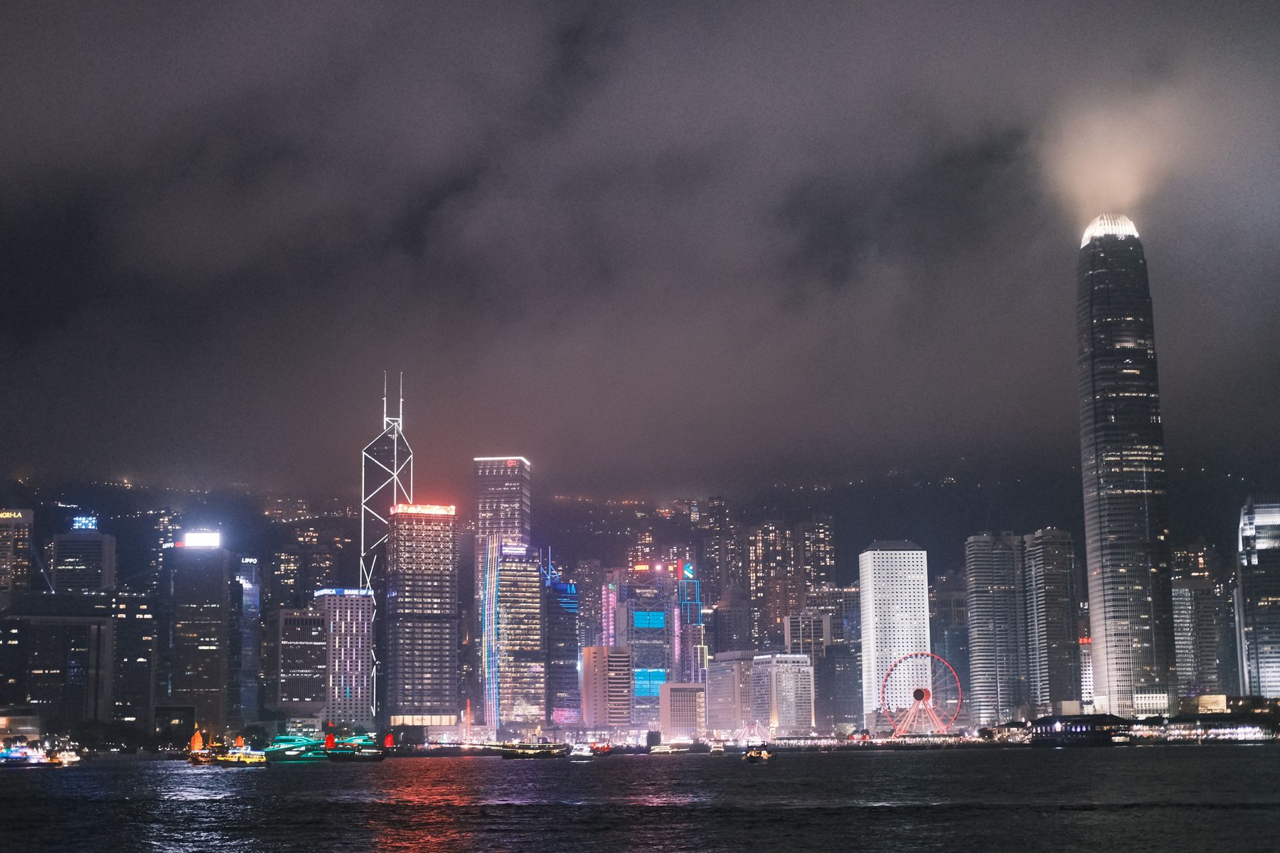 Hong Kong skyline
